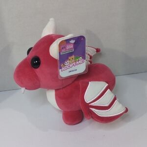 Red Dragon Plush Toy Adopt Me Pet W/VIRTUAL CODE Unused ROBLOX